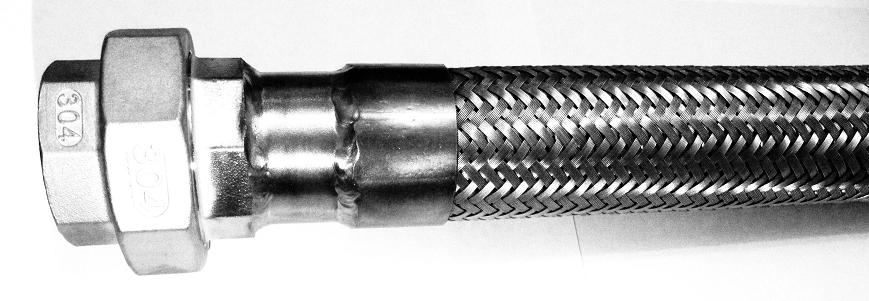 МРВД Металлорукав высокого давления из нержавейки по кроям соединение американка