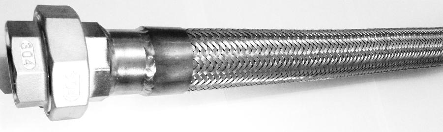 МРВД Металлорукав высокого давления из нержавейки по кроям соединение американка