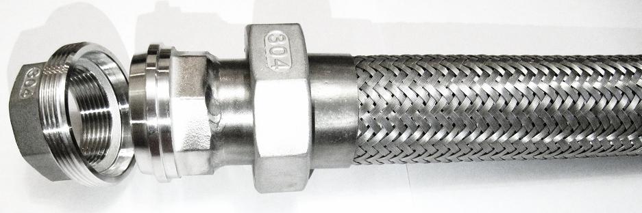 Металлорукав высокого давления из нержавеющей стали с американками