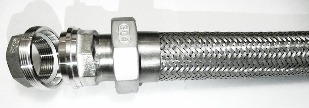 МРВД Металлорукав высокого давления из нержавейки по кроям соединение американка