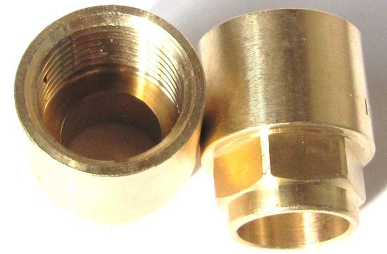 Медные фитинги - муфта переходная Вр внутренняя резьба переходник  4270g, 4246g.
