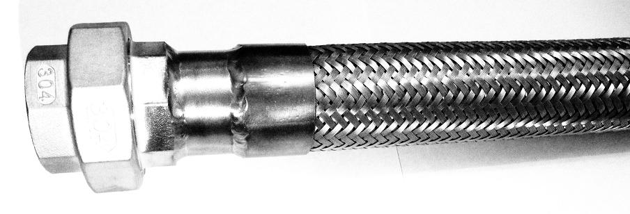 МРВД Металлорукав высокого давления из нержавейки по кроям соединение американка