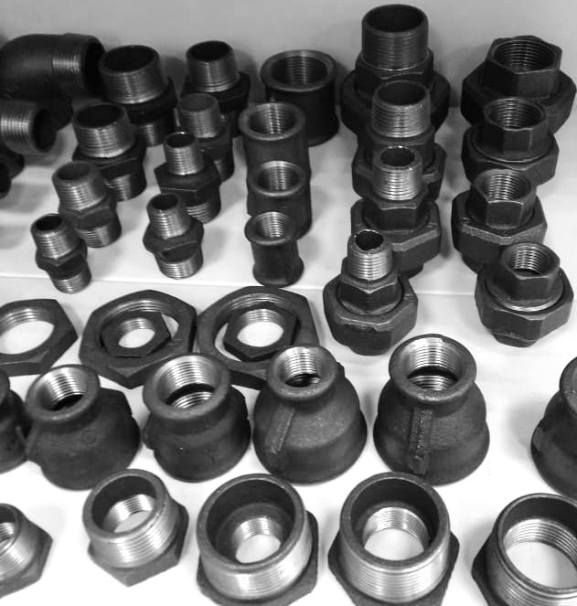 Фитинги чугунные муфта, ниппель, уголок, отвод, тройник, американка, футорка, крестовина, контргайка