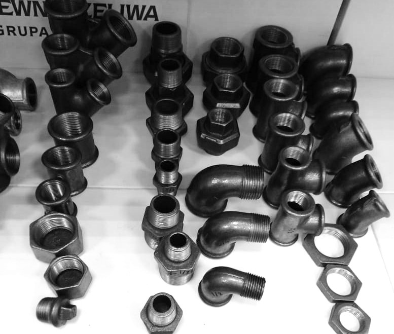 Фитинги чугунные муфта, ниппель, уголок, отвод, тройник, американка, футорка, крестовина, контргайка