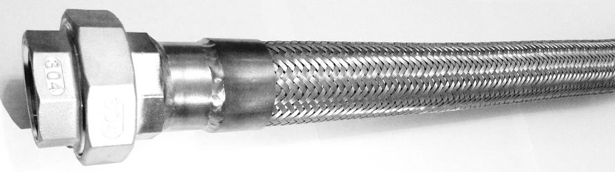 МРВД Металлорукав высокого давления из нержавейки по кроям соединение американка