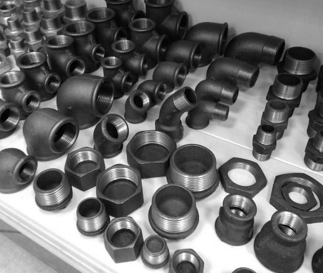 Фитинги чугунные муфта, ниппель, уголок, отвод, тройник, американка, футорка, крестовина, контргайка