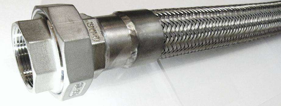 МРВД Металлорукав высокого давления из нержавейки по кроям соединение американка