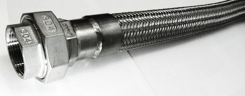 Металлорукав высокого давления с американкой