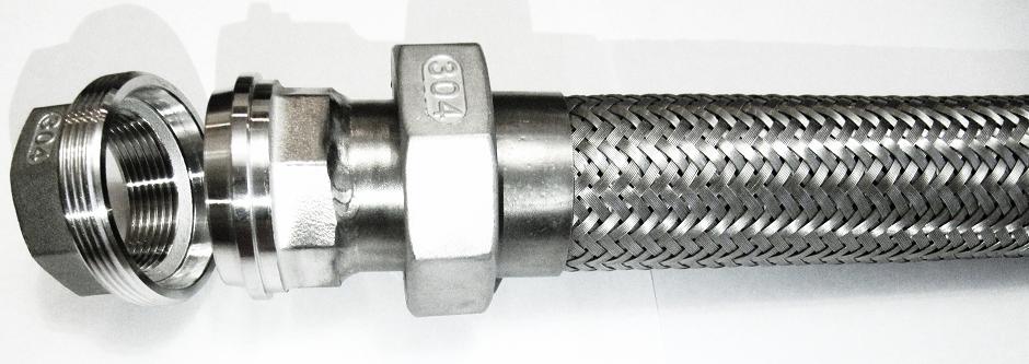 Металлорукав высокого давления из нержавеющей стали с американками