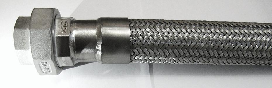 Металлорукав высокого давления из нержавеющей стали с американками