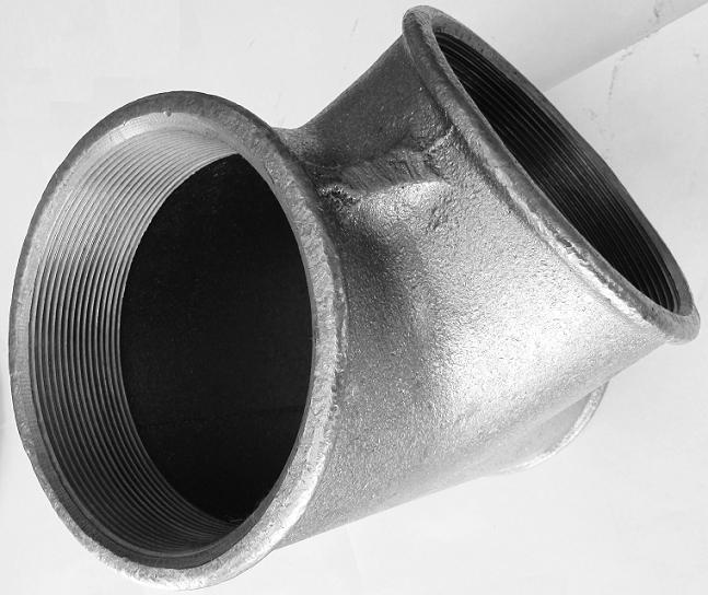 Фитинги чугунные резьба 2 1/2 дюйма ( 65 мм ), 3 дюйма ( 80 мм ), 4 дюйма ( 100 мм )