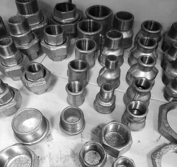 Фитинги чугунные муфта, ниппель, уголок, отвод, тройник, американка, футорка, крестовина, контргайка