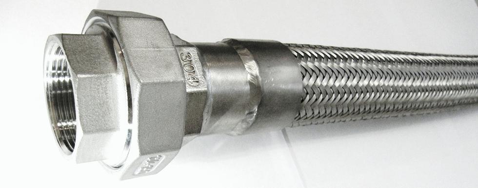 МРВД Металлорукав высокого давления из нержавейки по кроям соединение американка