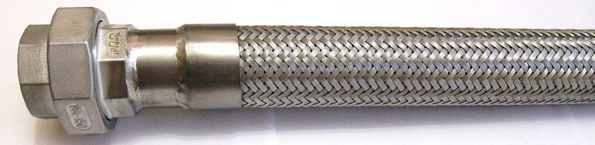 МРВД Металлорукав высокого давления из нержавейки по кроям соединение американка