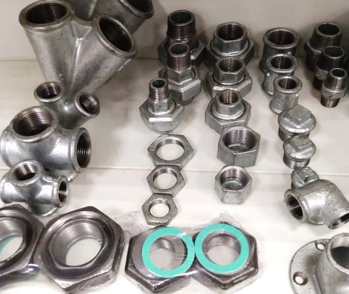 Фитинги чугунные муфта, ниппель, уголок, отвод, тройник, американка, футорка, крестовина, контргайка