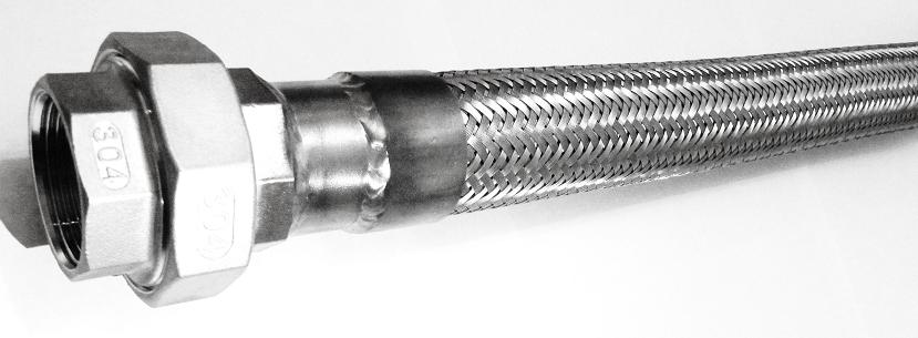 МРВД Металлорукав высокого давления из нержавейки по кроям соединение американка