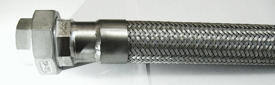 МРВД Металлорукав высокого давления из нержавейки по кроям соединение американка