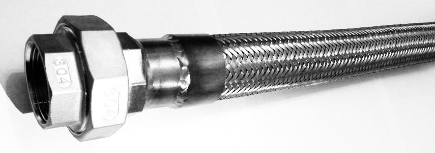 МРВД Металлорукав высокого давления из нержавейки по кроям соединение американка