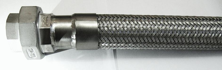 Металлорукав высокого давления из нержавеющей стали с американками