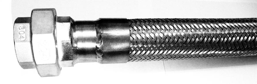 МРВД Металлорукав высокого давления из нержавейки по кроям соединение американка