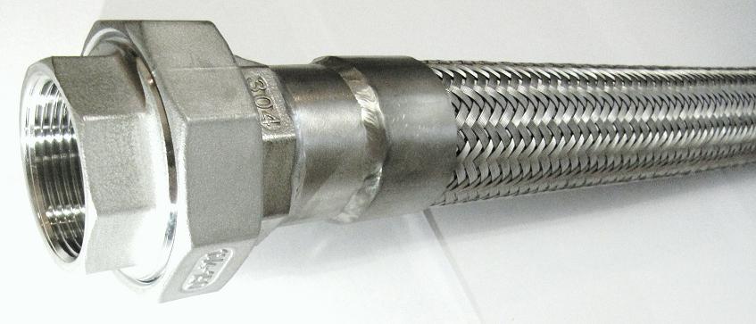 МРВД Металлорукав высокого давления из нержавейки по кроям соединение американка