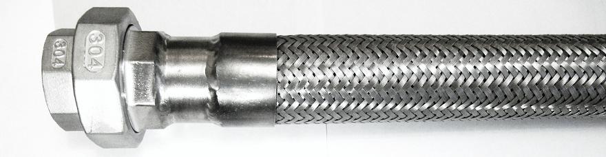 МРВД Металлорукав высокого давления из нержавейки по кроям соединение американка