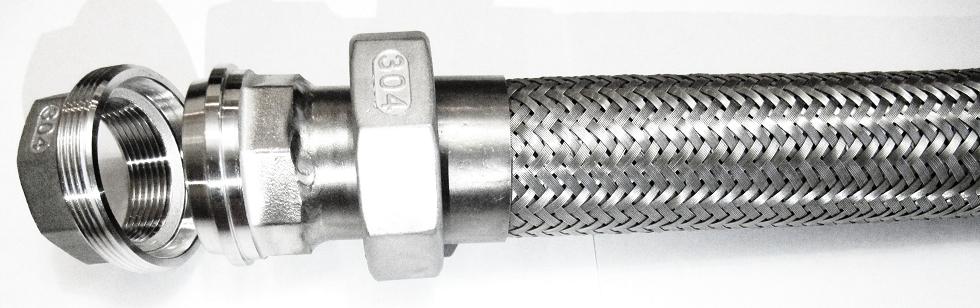 МРВД Металлорукав высокого давления из нержавейки по кроям соединение американка