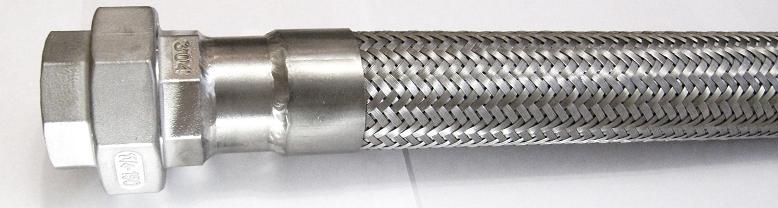 МРВД Металлорукав высокого давления из нержавейки по кроям соединение американка