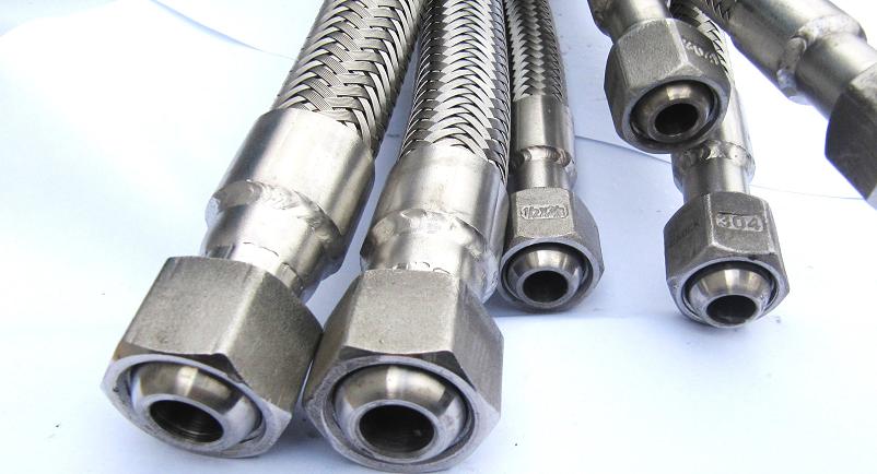 Металлорукав РВД рукав высокого давления сфера под конус 60 градусов из нержавеющей стали